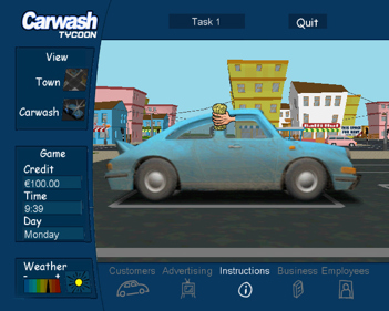 Carwash Tycoon - Screenshot - Gameplay (Europe) - 640x512