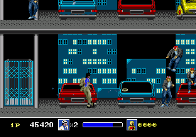 Michael Jackson's Moonwalker - Screenshot - Gameplay (World) - 640x448