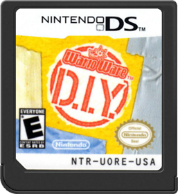 WarioWare: D.I.Y. - Cart - Front (North America) - 517x564