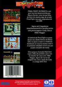 Final Fight MD - Box - Back (South America) - 720x1012