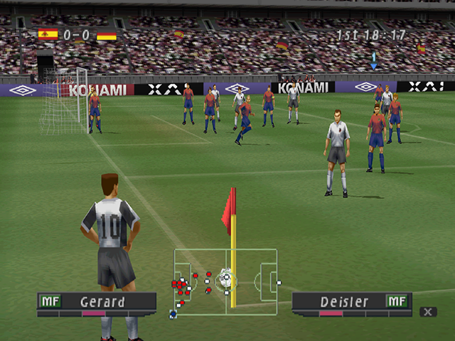 Illustration of Pro Evolution Soccer