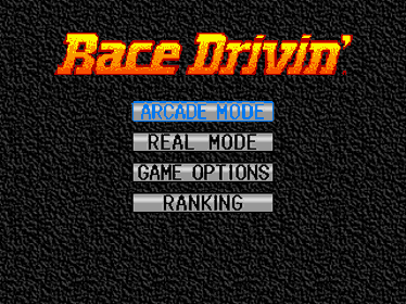 Race Drivin' - Screenshot - Game Select (Japan) - 320x240