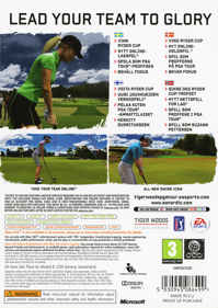 Tiger Woods PGA Tour 11 - Box - Back (Europe) - 6091x8591