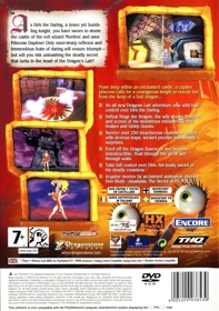 Dragon's Lair 3D: Special Edition - Box - Back (Europe) - 640x909