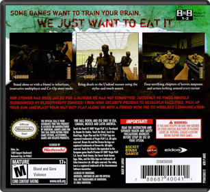 Touch the Dead - Box - Back - Reconstructed (North America) - 774x708