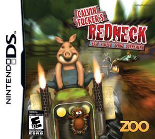 Calvin Tucker's Redneck: Farm Animal Racing Tournament - Box - Front (North America) - 640x574