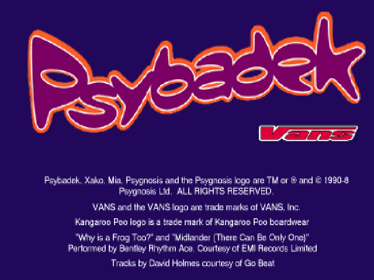 Psybadek - Screenshot - Game Title (World) - 640x480