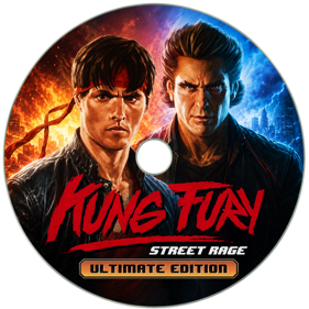 Kung Fury: Street Rage - Fanart - Disc (World) - 1254x1254