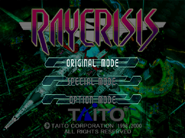 RayCrisis: Series Termination - Screenshot - Game Title (World) - 640x480