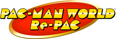 Pac Man World Re-Pac - Clear Logo (World) - 1752x592