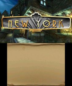 Secret Mysteries In New York - Screenshot - Game Title (North America) - 346x415