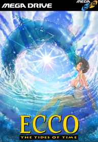 Ecco: The Tides of Time - Fanart - Box - Front (North America) - 490x710