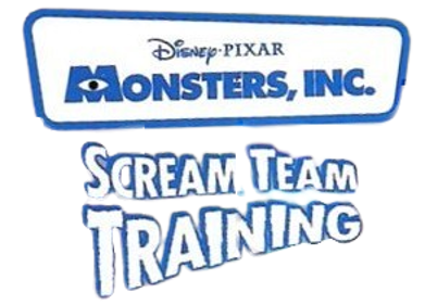 Monsters, Inc.: Scream Team Training - Clear Logo (North America) - 294x211