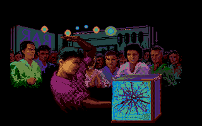 The Karate Kid: Part II: The Computer Game - Screenshot - Gameplay (Europe) - 320x200
