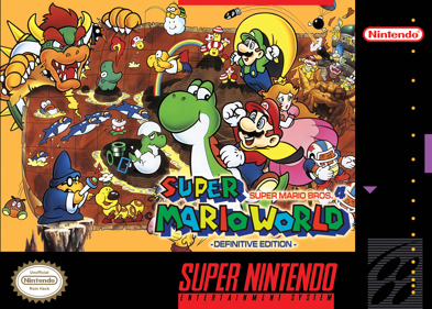 Super Mario World: The Definitive Edition - Box - Front (World) - 1119x800