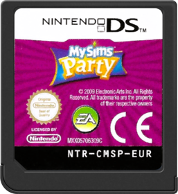 MySims Party - Cart - Front (Europe) - 517x564