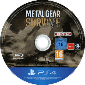 Metal Gear Survive - Disc (World) - 776x773