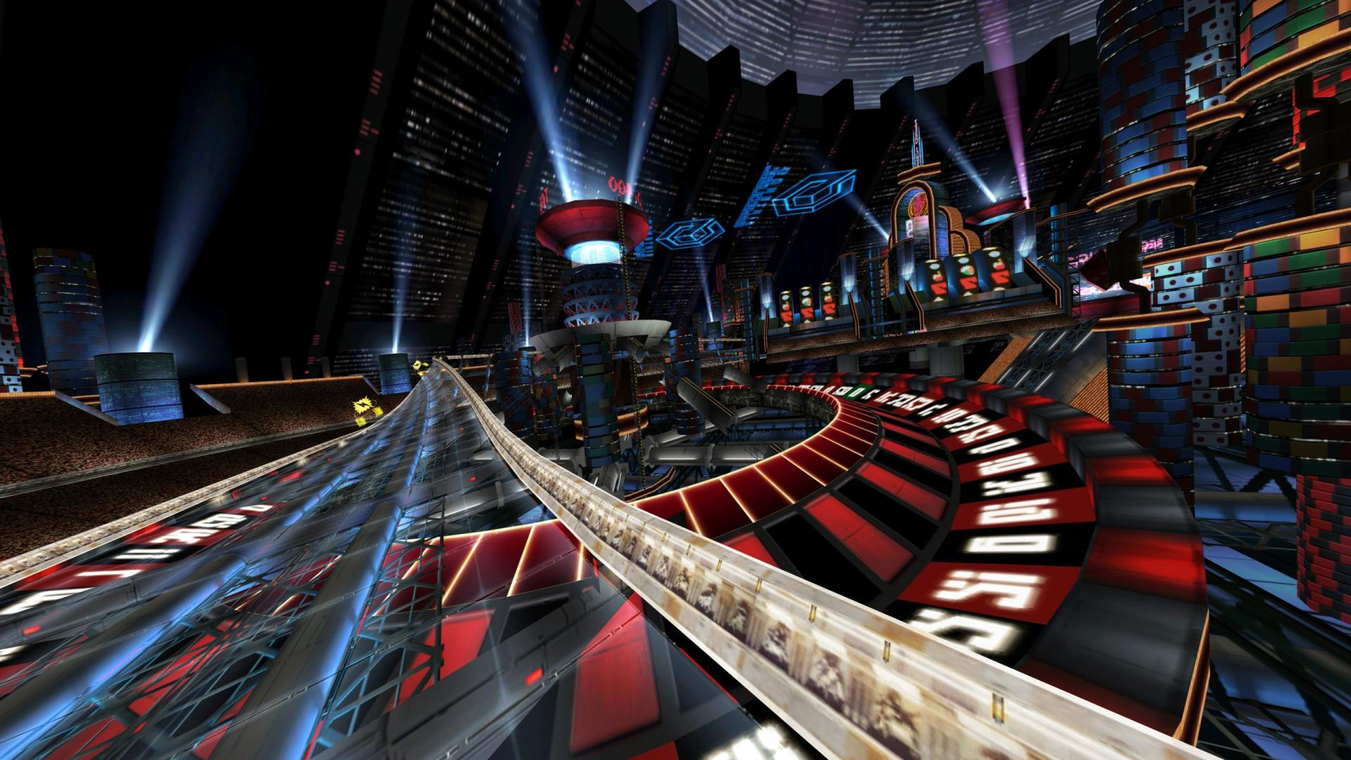 Illustration of F-Zero AX Monster Ride