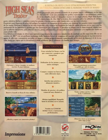 High Seas Trader - Box - Back (Spain) - 629x813