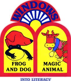 Windows into Literacy: Magic Animal and Frog and Dog - Clear Logo (North America) - 2704x3080