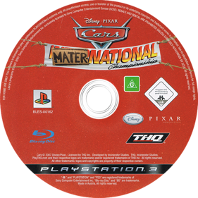 Cars: Mater-National Championship - Disc (Europe) - 500x500