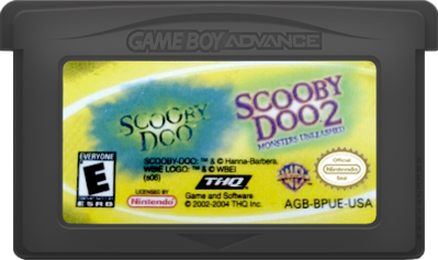 2 Games in 1 Double Pack: Scooby-Doo / Scooby-Doo 2: Monsters Unleashed - Cart - Front (North America) - 465x276