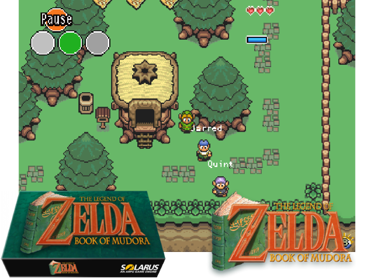 The Legend of Zelda: Book of Mudora - Fanart - Background (World) - 640x480