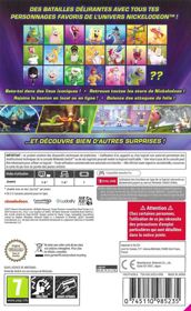 Nickelodeon All-Star Brawl - Box - Back (France) - 492x800