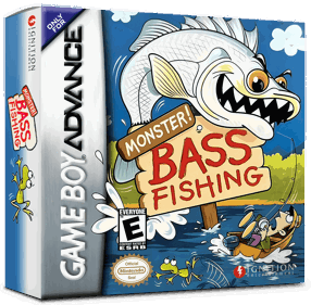 Monster! Bass Fishing - Box - 3D (North America) - 1016x998