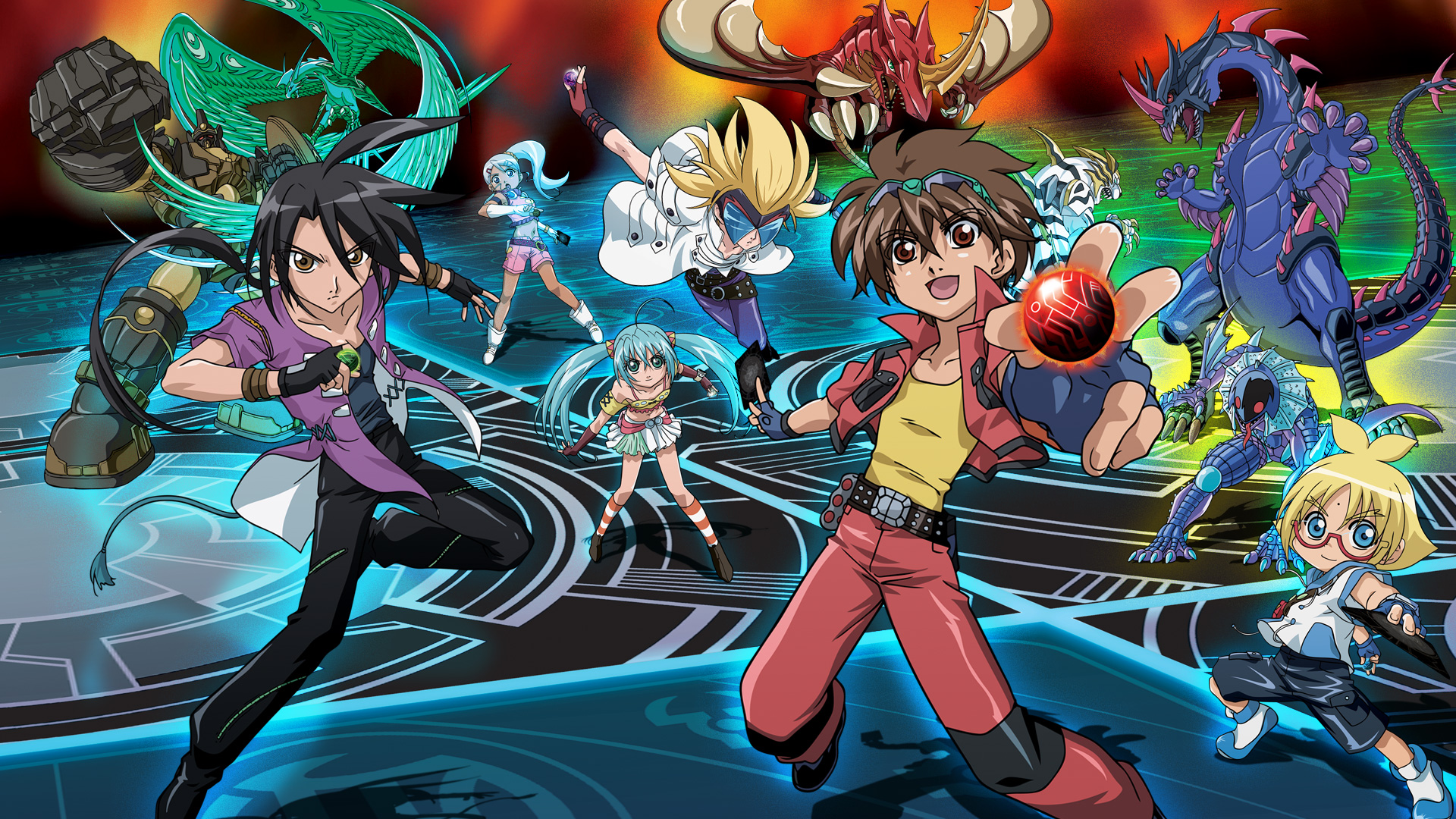 Illustration of Bakugan: Battle Brawlers