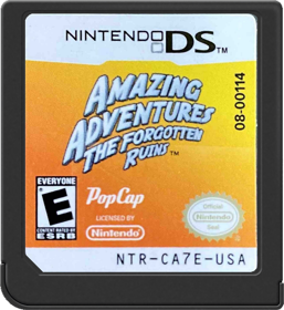 Amazing Adventures: The Forgotten Ruins - Cart - Front (North America) - 517x564