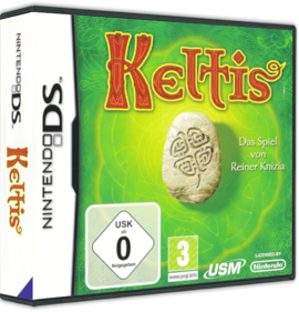 Keltis: Der Weg der Steine - Box - 3D (Germany) - 575x598