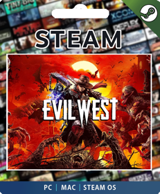 Evil West - Fanart - Disc (World) - 1268x1540