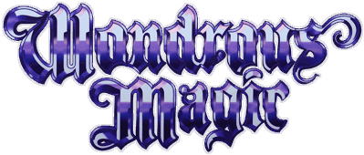Wondrous Magic - Clear Logo (Japan) - 4347x1850