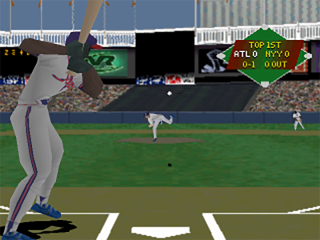 Illustration of VR Baseball '97