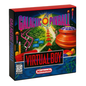 Galactic Pinball - Box - 3D (United States) - 1024x1024