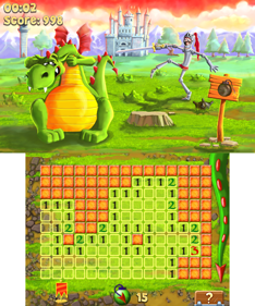 Tiny Games: Knights & Dragons - Screenshot - Gameplay (World) - 400x480