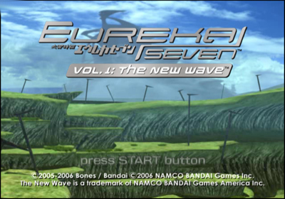 Eureka Seven Vol. 1: The New Wave - Screenshot - Game Title (World) - 640x448