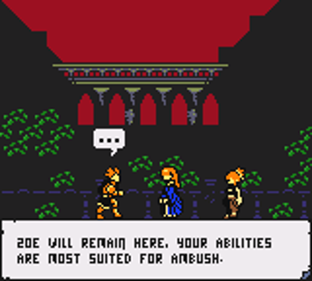 Castlevania: Order of Shadows - Golden Belmont  - Screenshot - Gameplay (World) - 160x144