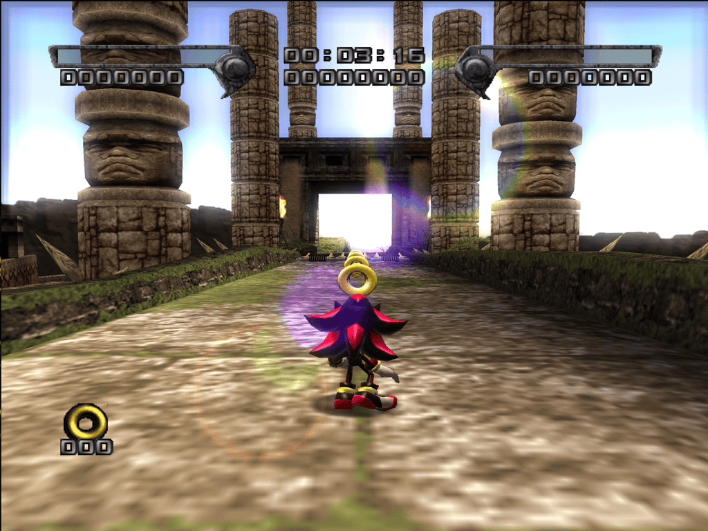 Illustration of Shadow the Hedgehog