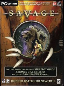 Savage: The Battle for Newerth - Box - Front (United Kingdom) - 596x800