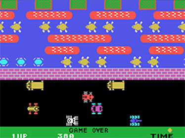 Frogger - Screenshot - Game Over (North America) - 256x192