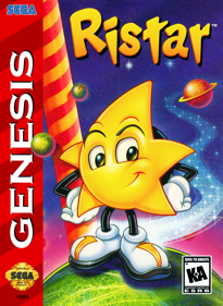 Ristar - Box - Front (North America) - 1534x2100