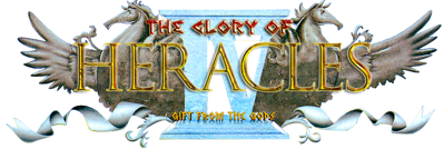 Heracles no Eikou IV: Kamigami Kara No Okurimono - Clear Logo (World) - 1102x370
