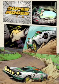Super Woden: Rally Edge - Box - Front (World) - 600x842