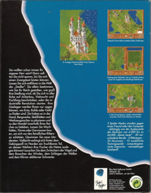 Serf City: Life is Feudal - Box - Back (Germany) - 627x800