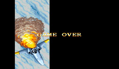 U.N. Squadron - Screenshot - Game Over (World) - 384x224