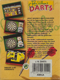 Jocky Wilson's Darts Challenge - Box - Back (Europe) - 742x976