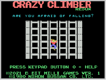 Crazy Climber Redux - Screenshot - Game Title (World) - 259x193