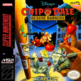Chip n' Dale: Rescue Rangers - Box - Front (North America) - 1418x1418